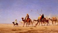 Frere, Charles Theodore - A Caravan Crossing the Desert